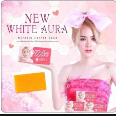 White Aura Miracle Carrot Soap-160g